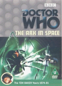 Front sleeve for the Region 2 DVD release of Doctor Who: The Ark In Space