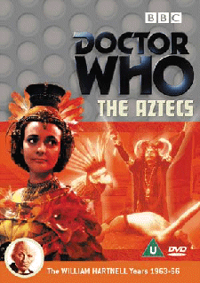 Front sleeve for the Region 2 DVD release of Doctor Who: The Aztecs