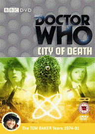 Front sleeve for the Region 2 DVD release of Doctor Who: City of Death