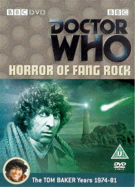 Front sleeve for the Region 2 DVD release of Doctor Who: Horror of Fang Rock