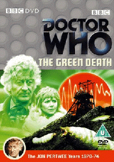 Front sleeve for the Region 2 DVD release of Doctor Who: The Green Death