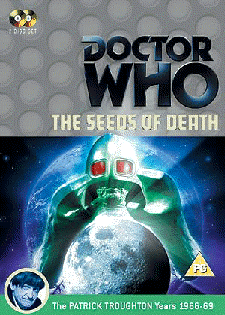 Front sleeve for the Region 2 DVD release of Doctor Who: The Seeds of Death