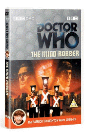 Front sleeve for the Region 2 DVD release of Doctor Who: The Mind Robber