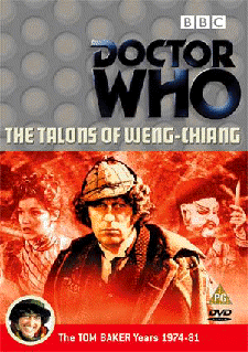 Front sleeve for the Region 2 DVD release of Doctor Who: The Talons of Weng Chiang