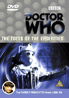 Front sleeve for the Region 2 DVD release of Doctor Who: The Tomb of the Cybermen