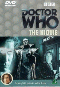 Front sleeve for the Region 2 DVD release of Doctor Who (The 1996 TV Movie)