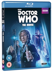 Front sleeve for the UK VHS release of Doctor Who (The 1996 TV Movie)